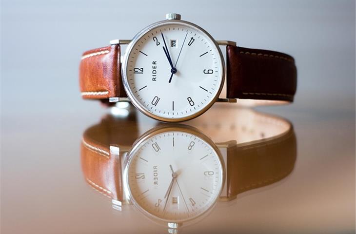 mens watch leather band